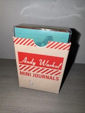 Andy Warhol Mini Journals Rare Artist Notebook