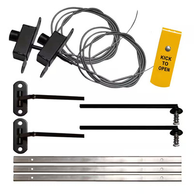 Foot-Operated Fire Release Kit for Window Guards