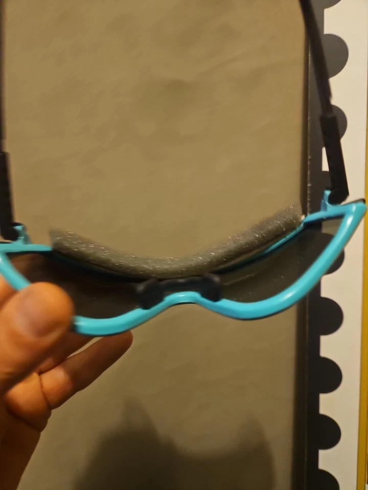 Eyeshade Oakley Seafoam Box Display Microbag Rare Collector Vintage No Medusa - Photo 4/4