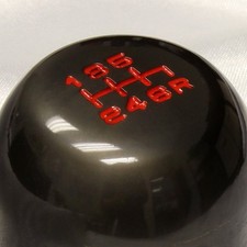 Jdm Gun Metal 6-speed Type-r Manual Aluminum Gear Stick Shift Shifter Knob