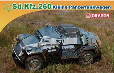 Dragon #7446 1/72 Sd.Kfz.260 Kleine Panzerfunkwagen