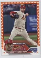 2023 Topps Complete Set Fanatics Exclusive Orange Star /99 Jordan Montgomery 0c4