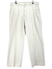 Vintage Duck Head Chinos Flat Front Beige 38x32