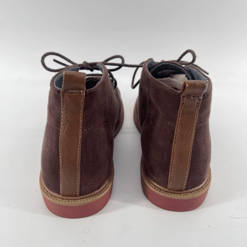 Tommy Hilfiger Niños Michael Marrón Imitación Gamuza Chukka Botas Talla 4 Foto 4 de 4