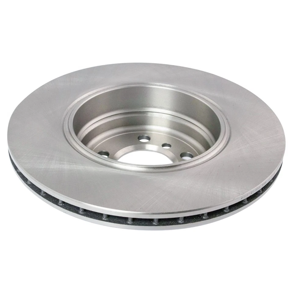 Rear Disc Brake Rotor Kit Pair Set of 2 for BMW 750i 750Li 760i 760Li New - Image 2 of 3