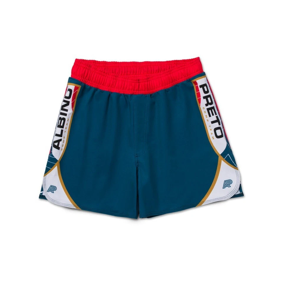 BRG Comp Albino and Preto Rash Guard SS training Short (SET) No Gi Competitor - Image 4 of 4