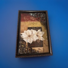 Beautiful Floral Framed Wall Art 8.5in. X 13in.
