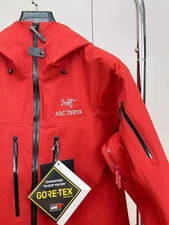 Arcteryx Alpha SV Jacket Red colour Large size for Men