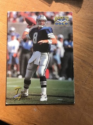 1995 CLASSICS GOLD ASSETS TROY AIKMAN #28 DALLAS
