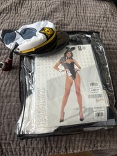 Hugh Heffner Hat, Glasses, and Pipe & Playboy Bunny Costume Authentic Product