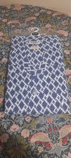 Vintage David Johns Mens Patterned Cotton Pyjamas, Size Uk 50, New In Packet....