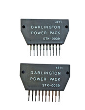 Paquete de 2 módulos IC amplificador de potencia Darlington STK0039 STK-0039 STK 0039