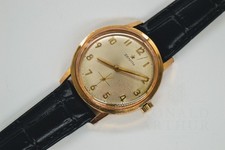 Orologio uomo Zenith piccoli secondi cal 2531 19J carica manuale 34mm placcato oro revisionato