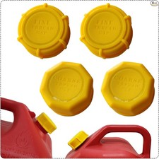 Can Cap Replacement (2+2 kits-Yellow), High Compatibility, Fits most 1/2/3/5/10