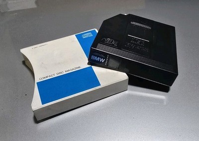 SELTENES BMW 6 CD Compact Disc Magazin mit Hülle RETRO E30 E34 E36 Z3