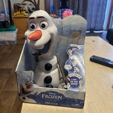 Frozen Olaf-A-Lot Talking Snowman Figure Disney. Jakks Pacific New