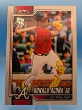 2026 Topps Series 1 - Ronald Acuna Jr. Jumbo #50 Oversized Card - Atlanta Braves