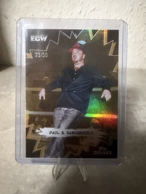 2026 Topps Decades WWE '90s Edition Paul E. Dangerously /50