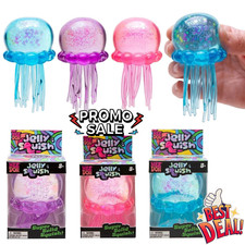 NeeDoh Jelly Squish Stress Toy Jellyfish Fidget  type of  Sensory Squeeze USA.