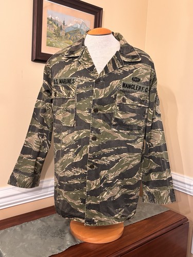 Tiger Stripe Products Large Shirt Vietnam Repro -  1985 First Run SET! USMC CORP