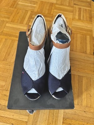 Thommy Hilfiger Damen Keilabsatz Sandale High