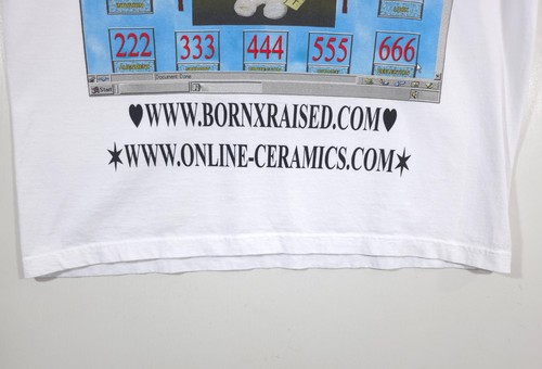 Online Ceramics x Born X Raised "Count Your Blessings" Tee Shirt Size L - Picture 7 of 11