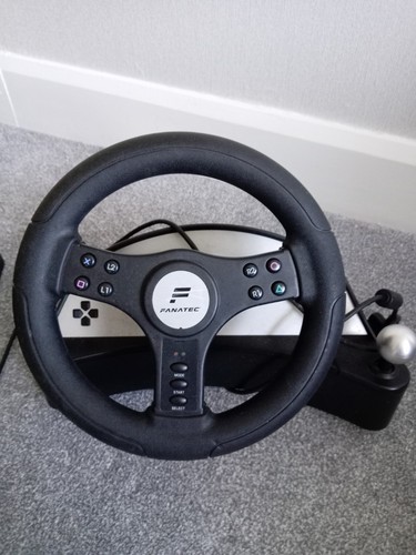 Fanatec Speedster 2 Racing Wheel And Pedals - PlayStation Original + Ps2 - Picture 2 of 4