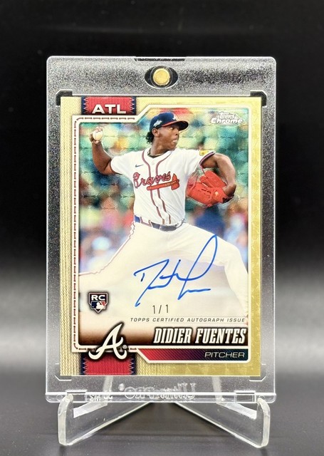 2026 Didier Fuentes Topps Chrome Superfractor Autograph Auto Rookie RC 1/1