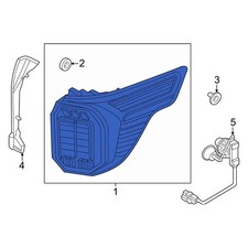 For Ford Explorer 2025-2026 Ford RB5Z13405A Rear Left Tail Light Assembly