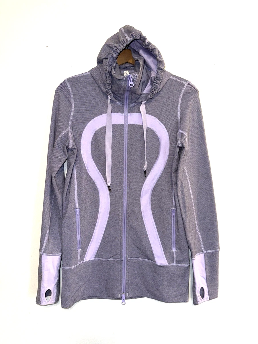 Lululemon Purple Striped Activewear Jackets for Women | Updated