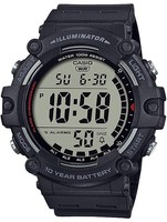 Casio Collection Herrenuhr Digital Schwarz AE-1500WH-1AVEF