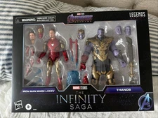 Marvel Legends Iron Man Mark 85 Vs. Thanos 10 inch Action Figure - F01925L0