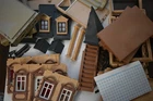 PLAYMOBIL VINTAGE 5300 VICTORIAN MANSION DOLLHOUSE- replacement parts pieces
