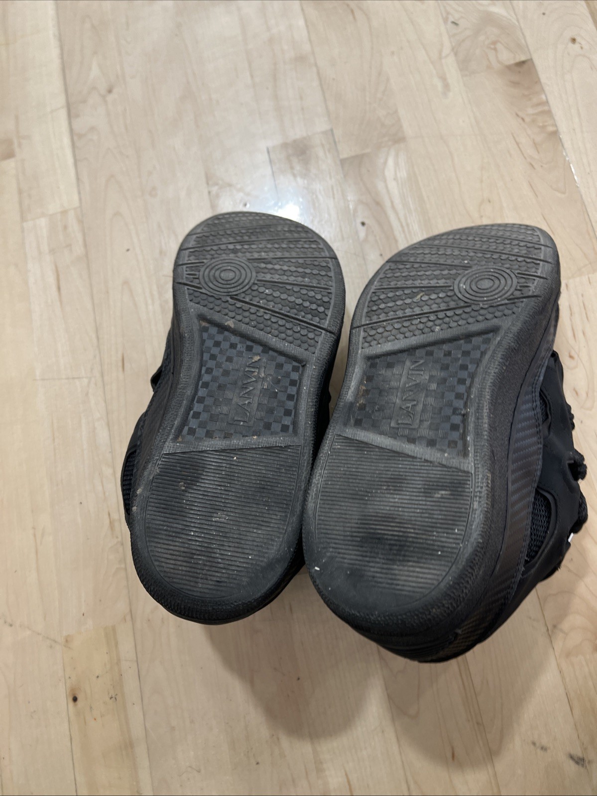 Lanvin Curb Sneakers Black Size 13. Worn Few Times Great Condition No Box Men's