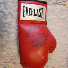 Tony TNT Tucker  Signed Everlast Boxing Glove
