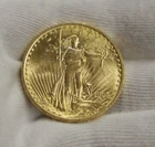 1908 US $20 Saint Gaudens Double Eagle Gold Piece Unc