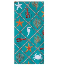 Kay Dee Designs 18x28 Sea Animals Kitchen Towel Blue Multi