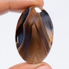 100% Natural Montana Agate Oval Shape Cabochon Gemstone 52 Ct. 38X26X5 mm A-5490