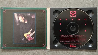 STING - CD Single 'Shape Of My Heart' Studio + LIVE Version, DIGIPAK A&M Records