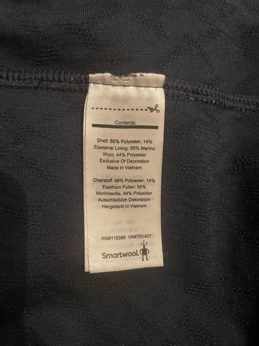 Jupe/courte doublée en laine mérinos mélangée Smartwool taille M imprimé multicolore - Photo 6/8