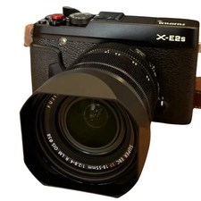 Metal Bayonet Square Lens Hood w/ Cap for Fuji XF 18-55mm f/2.8-4 OIS LM R