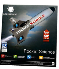 NIB - Smithsonian/STEM Rocket Science Kit - Build Launch A Rocket for Kids NIB