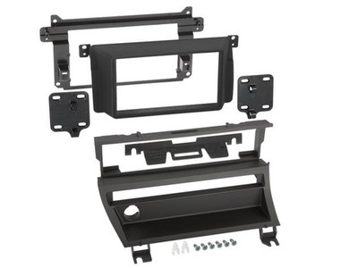 ACV 381023-17-2 Car Radio Bezel Mounting Mounting Frame 2-DIN for BMW 3 Series E46