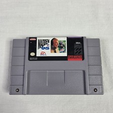 Madden NFL 96 - SNES Super Nintendo Game 1995 NFL Football #B