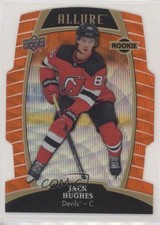 2019-20 Upper Deck Allure Rookies Orange Slice 83/199 Jack Hughes #100 0i6