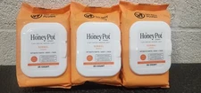 3 Pack: The Honey Pot Company Normal Wipes Fragrance Free, 30Ct Ea. 