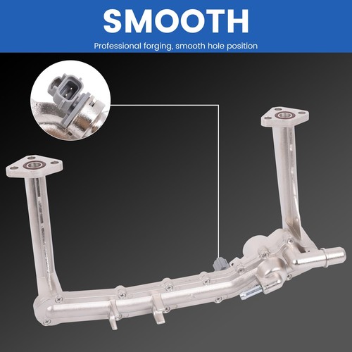Rear Coolant Water Heater Pipe with Sensor Compatible with 3.0L V6 2013-2021 - Picture 2 of 6