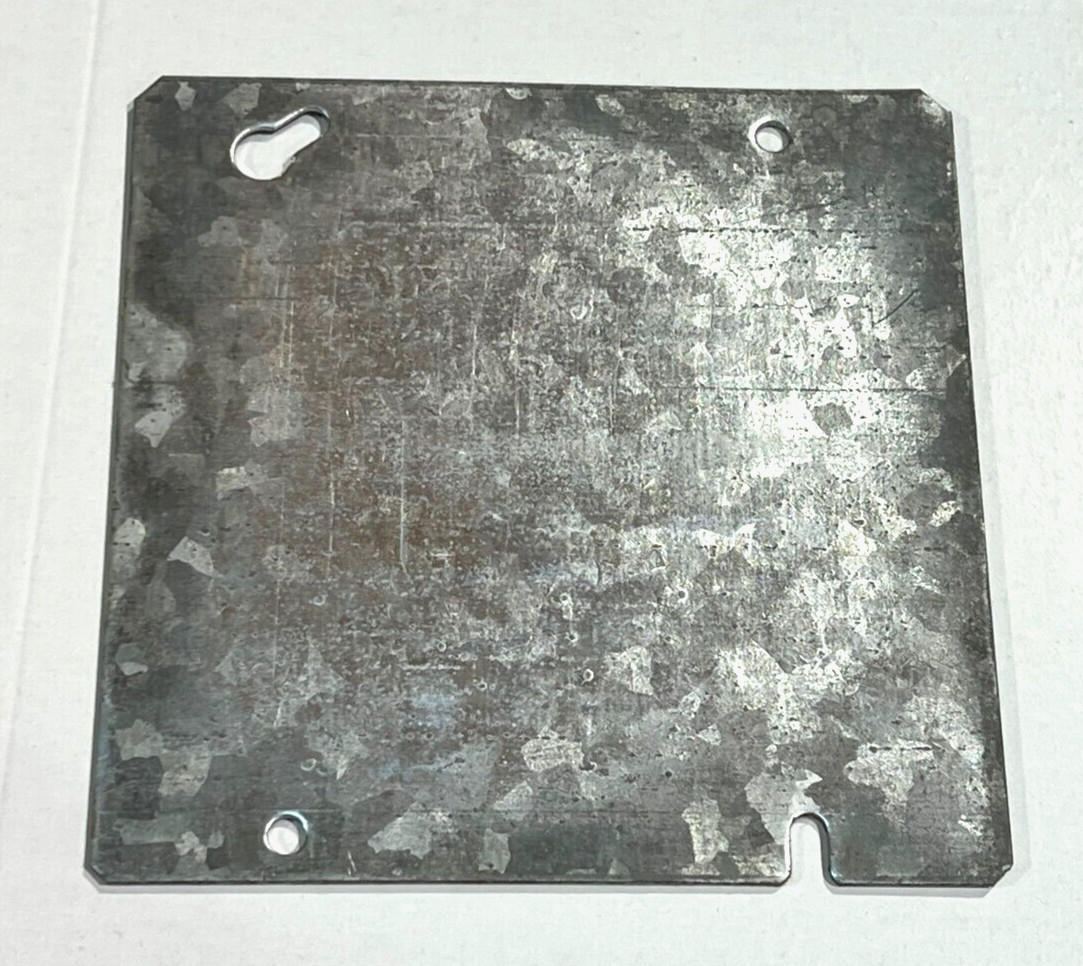 20-PK 4-11/16" SQUARE BLANK Electrical BOX COVER Flat 832 72C1 NEW 72-C-1
