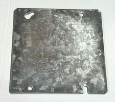 4-11/16" SQUARE BLANK Electrical BOX COVER Flat 832 72C1 NEW 72-C-1