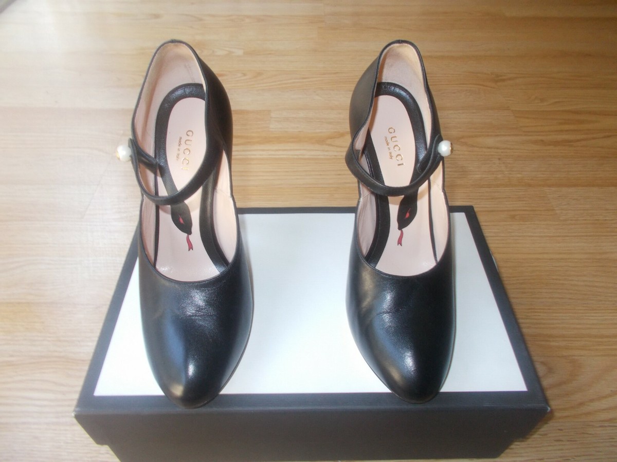 Gucci マルチカラー メリージェーンパンプス 38.5 GUCCI - 未使用 グッチ GUCCI グッチ GUCCI パンプス ストラップ